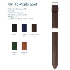 CINTURINO VITELLO IMBOTTITO COGNAC