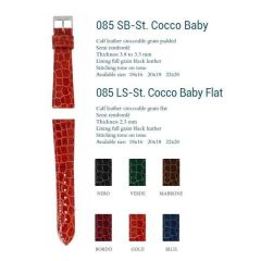 CINTURINO STAMPA COCCO BABY SEMIMBOTTITO BORDO'