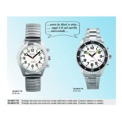 OROLOGIO TALKING ACCIAIO