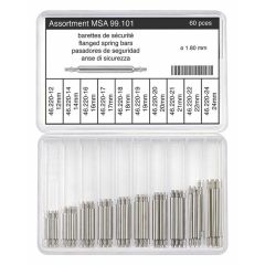 ASSORTIMENTO DI ANSE DI SICUREZZA IN ACCIAIO INOX D.1,8mm