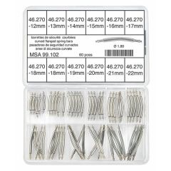 ASSORTIMENTO DI ANSE DI SICUREZZA CURVE IN ARGENTONE
