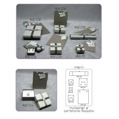 ASTUCCIO RAGUSA ORECCHINI PENDENTI COLLANA 97x97x38h mm+shop