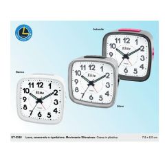 SVEGLIA AL QUARZO  SILENZIOSA ST-5330