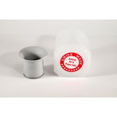 MONOCOLO GOMMA MORBIDA CON GHIERA IN ALL. ASCO 2,5x d.25mm