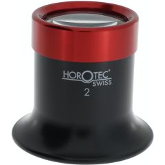 MONOCOLO HOROTEC PLASTICA NERA GHIERA ALLUMINIO N.2=5X