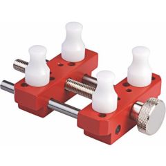 MORSETTO APRICASSA REGOLABILE IN ALLUMINIO CON 4 PIOLINI