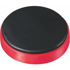 CUSCINO POGGIAOROLOGI CON GHIERA PLASTICA ROSSA, D55 mm H11