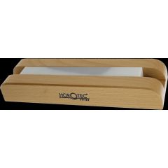 ZOCCOLO LEGNO CON PIETRA ARKANSAS PER AFFILARE I GIRAVITI