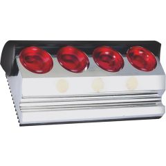 PORTAOLIO COMPLETO CON 4 VASCHETTE IN VETRO 83X40X26 MM