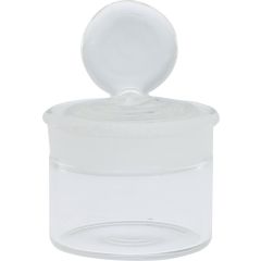 BENZINIERA DI VETRO CON POMOLO