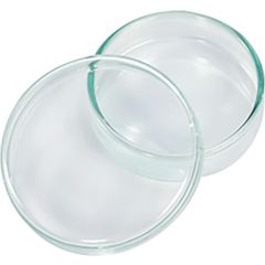 SCATOLA DI VETRO CON COPERCHIO, d. EST. 60 x ALTEZZA 15 mm