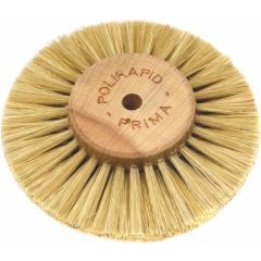 SPAZZOLA CIRCOLARE PER LA LUCIDATURA, SETOLA BIANCA