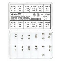 ASSORTIMENTO DI CORONE IMPERMEABILI DEMIBOULE