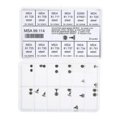 ASSORTIMENTO CORONE GIAPPONESI ACCIAIO INOSSIDABILE 24 PEZZI