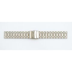 CINTURINO IN ACCIAIO CON SICURA SATINATO E LUCIDO