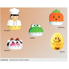 CONTAMINUTI CAROTA Carica 60 minuti, cassa in plastica 6*8